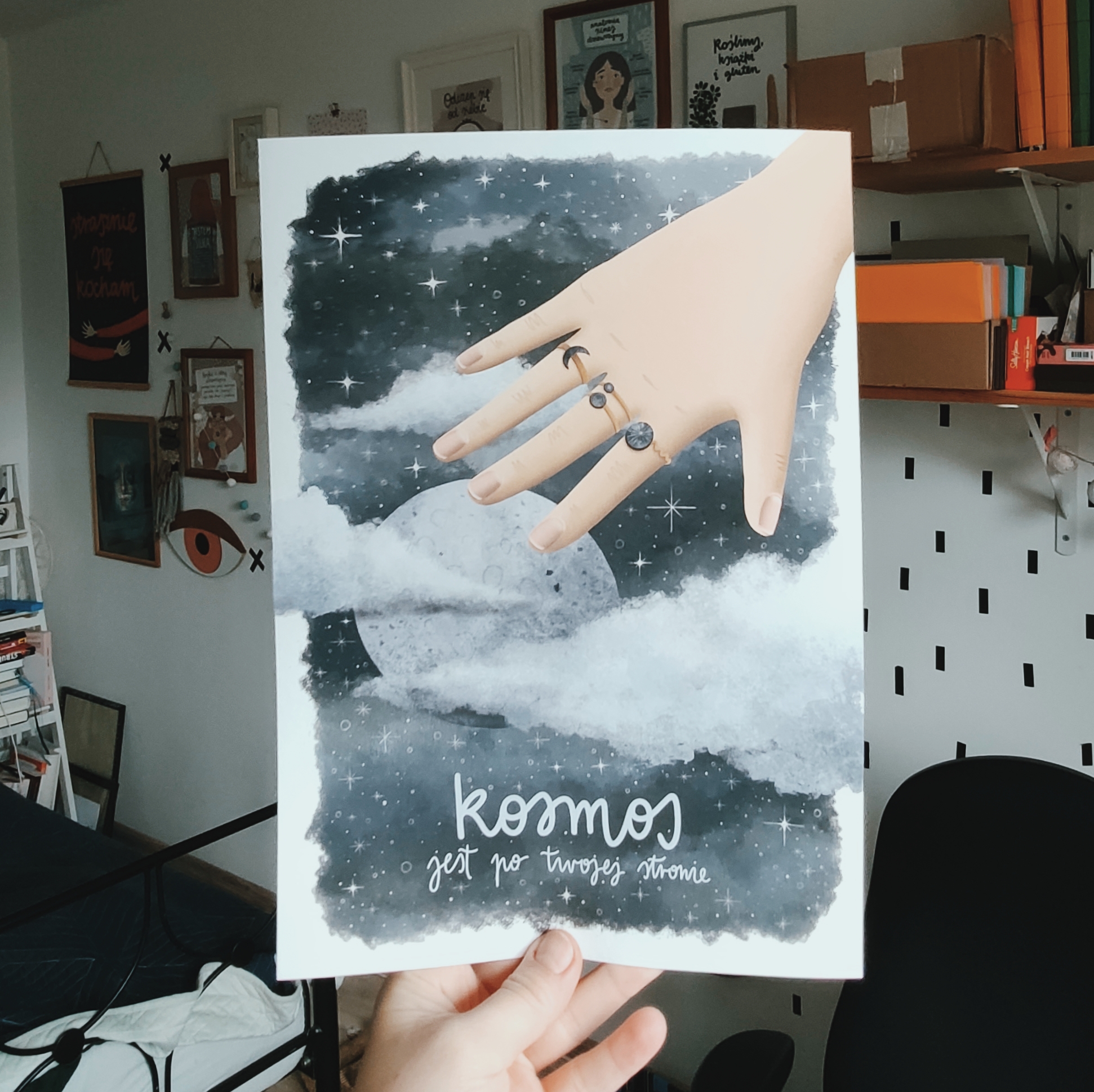 Plakat kosmos jest po Twojej stronie